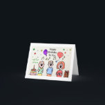 BIRTHDAY CARD - SINGING HAPPY BIRTHDAY TO YOU<br><div class="desc">SINGING HAPPY BIRTHDAY TO YOU</div>