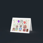 BIRTHDAY CARD - SINGING HAPPY BIRTHDAY TO YOU<br><div class="desc">SINGING HAPPY BIRTHDAY TO YOU</div>