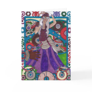 Birthday Card - Steampunk 21
