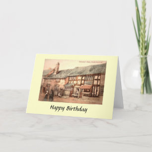 Birthday Card - Stratford-upon-Avon, Warwickshire