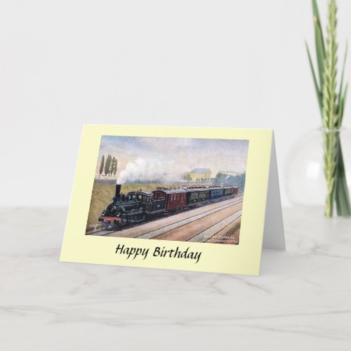 Birthday Card _ The Orient Express