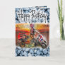 Birthday card trial bikes