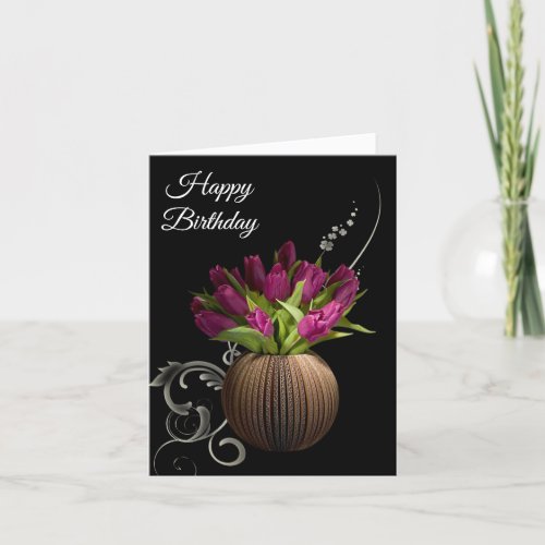 Birthday Card _Tulips