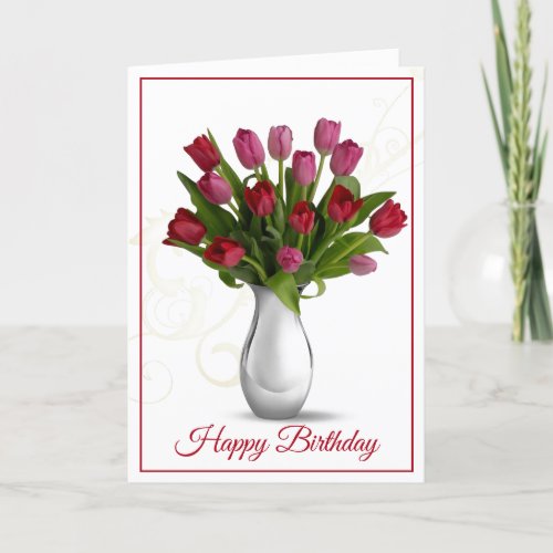 Birthday Card _Tulips