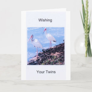 Birthday Card-Twins Card