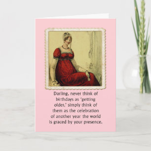Birthday Card Vintage Ackerman Lady Humor