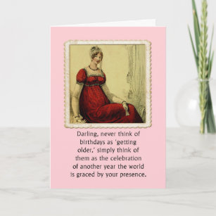 Funny Old-Fashioned Happy Birthday Card