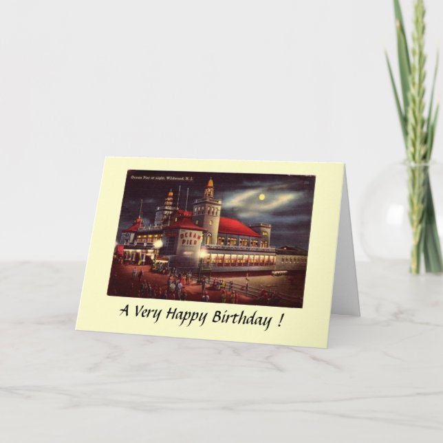 Birthday Card - Wildwood, NJ (Front)