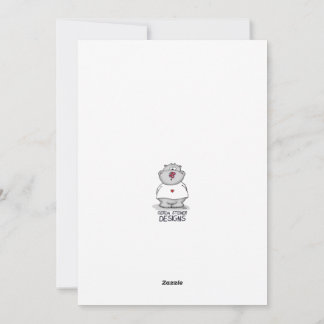 Birthday Card with Dog on Scooter