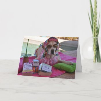 Birthday Card With Dog Photo by PlaxtonDesigns at Zazzle
