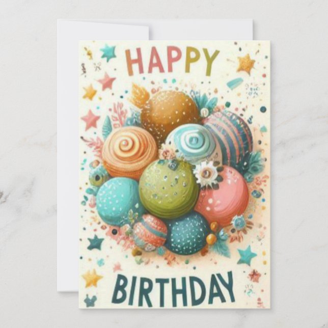 Birthday cards  (Front)