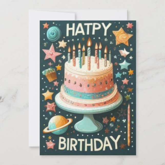 Birthday cards  (Front)