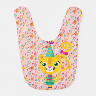Birthday Cat Bib