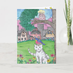 BIRTHDAY - Cat Card