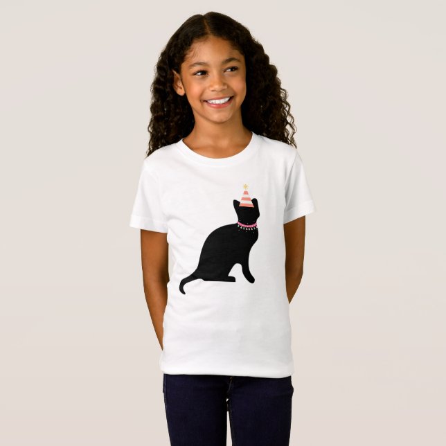 Birthday Cat. T-Shirt (Front Full)