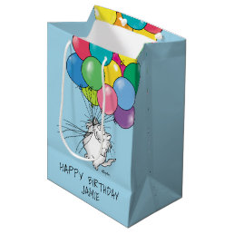 BIRTHDAY CATS by Sandra Boynton Medium Gift Bag