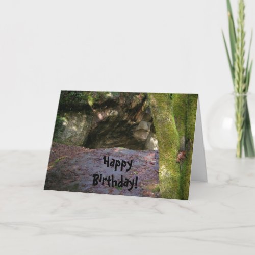 Birthday Caveman Card