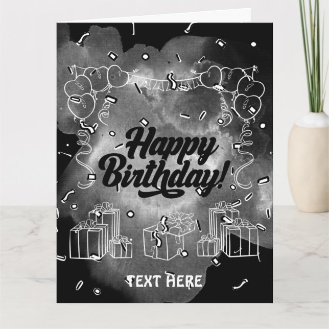 BIRTHDAY CELEBRATION CARD (Front)