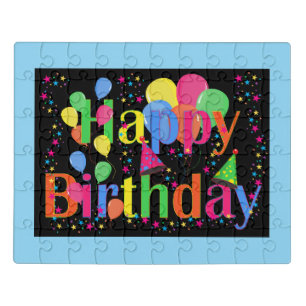 Birthday Celebration. It's party time! Jigsaw Puzzle