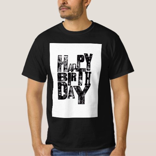 Birthday Celebration on a tee The Perfect Outfit T_Shirt