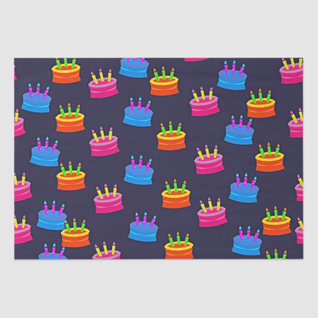 Birthday Celebration Tissue Paper (Front)