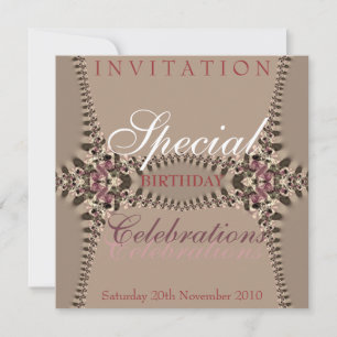 Birthday Celebrations Invitation