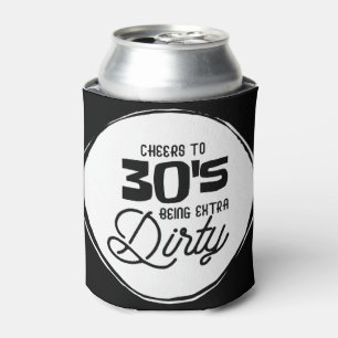 BIRTHDAY, CHEERS,30TH BIRTHDAY, FAVORS CAN COOLER