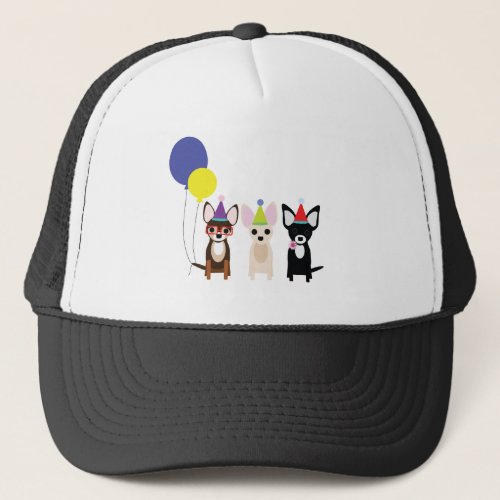 birthday_chihuahuas_stelieandco trucker hat