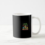 Birthday Children&#39;s Shirt Level 4 Unlocked 4  Coffee Mug