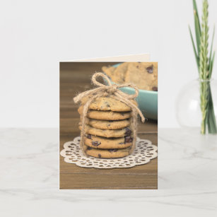 Birthday Chocolate Chip Cookies Card