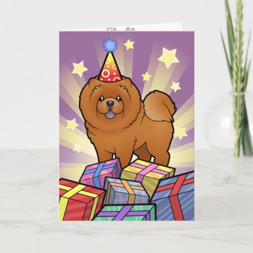 Birthday Chow Chow Card