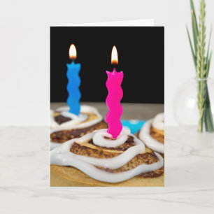 Birthday Cinnamon Rolls Card