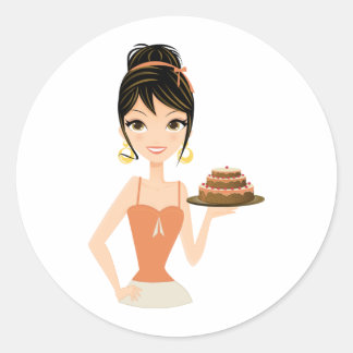 Birthday Classic Round Sticker