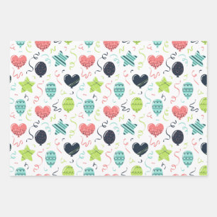 Birthday Colorful Wrapping Paper