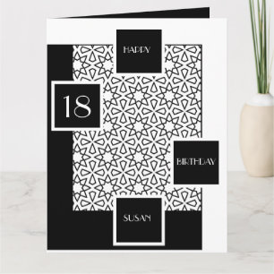 BIRTHDAY coloring  Folded Greeting Card
