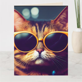 BIRTHDAY COOL CAT GREETING CARDS
