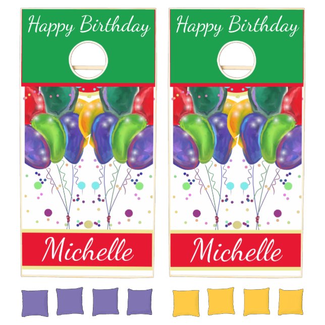 Birthday  cornhole set (Set)