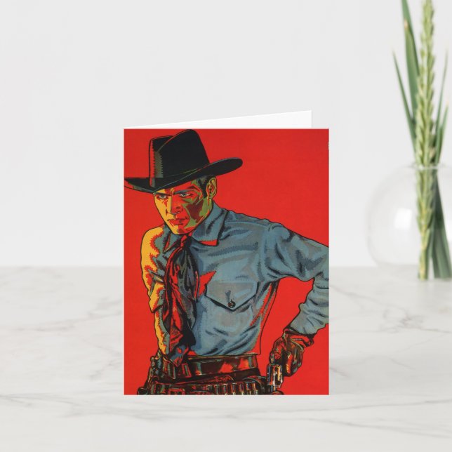 Birthday Cowboy! Card (Front)