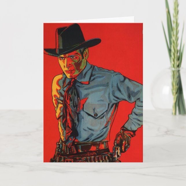 Birthday Cowboy! Card (Front)