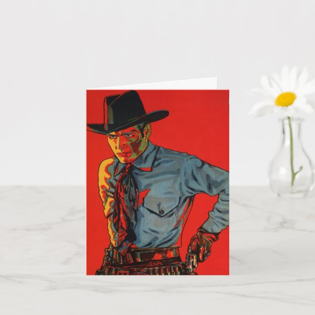 Birthday Cowboy! Card (Small Plant)