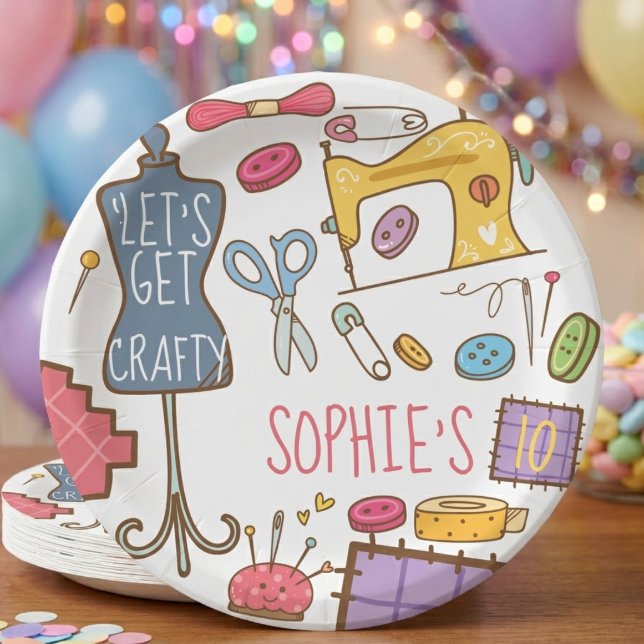 Birthday craft and art  paper plates (Creator Uploaded)