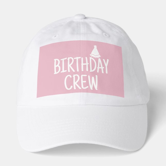 Birthday Crew Hat (Front)