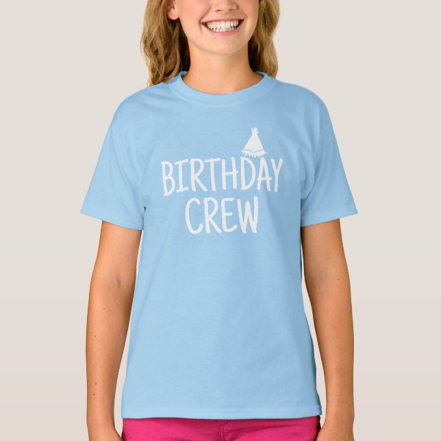 Birthday Crew T-Shirt (Front)