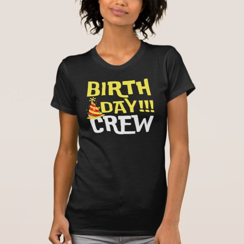 Birthday Crew T_Shirt