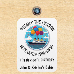 Birthday Cruise Funny Group Personalized  Magnet