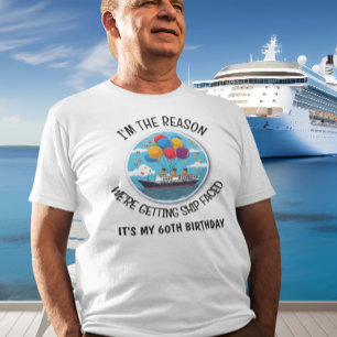 Birthday Cruise Funny Group Personalized  T-Shirt
