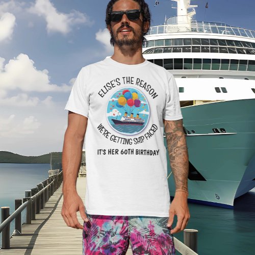 Birthday Cruise Funny Group Personalized  T_Shirt