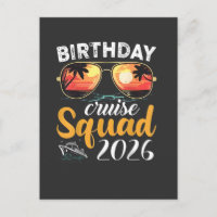 Birthday Cruise Squad 2026 Family Cruise Vacation