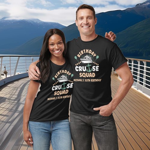 Birthday Cruise Squad  T_Shirt