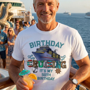 Birthday Cruising Personalized It's my Birthday T-Shirt
